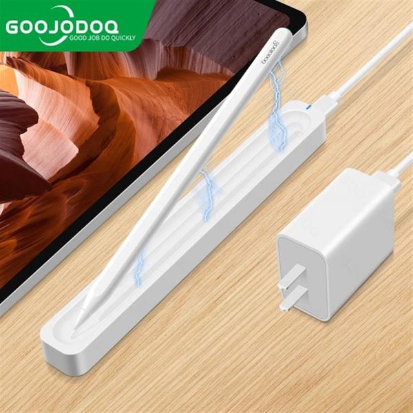 БЗП Goojodoq для стилуса Apple Pencil 2 GD13 Wireless Magnetic Type-C White (1005004487306813W) 1005004487306813W фото