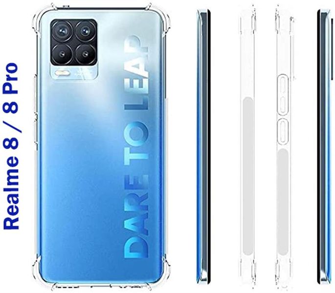 Чохол-накладка BeCover Anti-Shock для Realme 8/8 ProClear (706970) 706970 фото