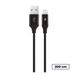 Кабель Ttec USB - Lightning (M/M), AlumiCable, 2 м, Black (2DK19S) 2DK19S фото 1