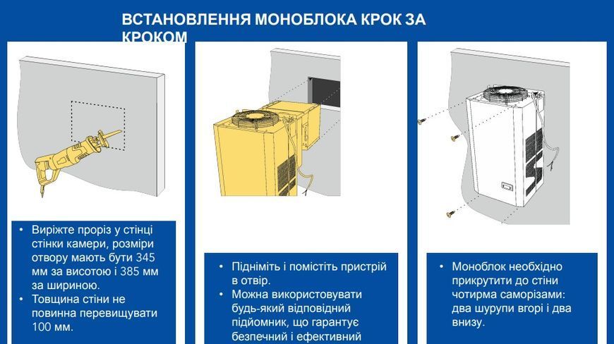 Моноблок холодильний Snaige -15 град.C to -25 град.C, 1730W SGL017P фото