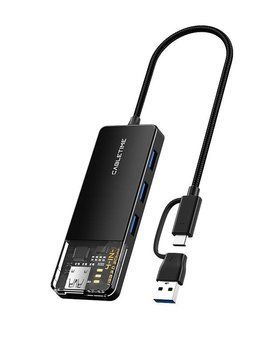 Концентратор Cabletime USB Type C - 4 Port USB 3.0, 0.15 m (CB03B) CB03B фото