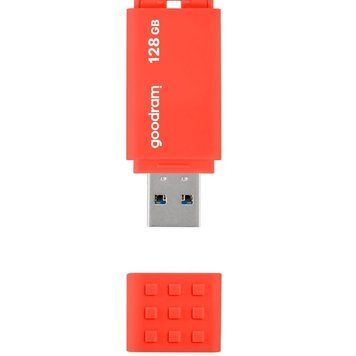 Флеш-накопичувач USB3.2 128GB Goodram UME3 Orange (UME3-1280O0R11) UME3-1280O0R11 фото