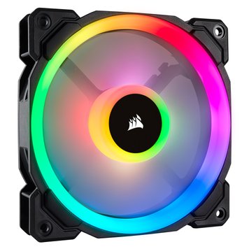 Вентилятор Corsair LL120 RGB (CO-9050071-WW), 120x120x25мм, 4-pin, чорний CO-9050071-WW фото