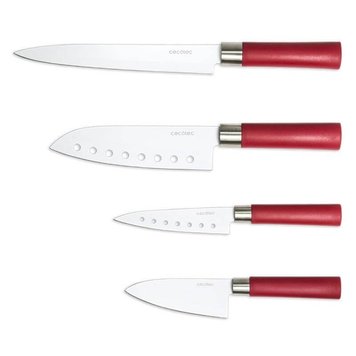 Набір ножів Cecotec 4 Santoku Ceramic-Coated Kit CCTC-01003 (8435484010030) CCTC-01003 фото