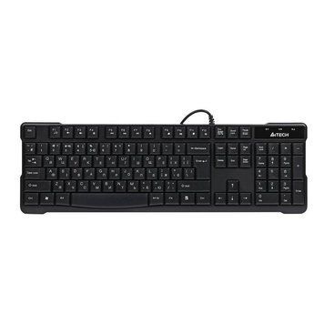 Клавіатура A4Tech KR-750 Ukr Black KR-750 USB (Black) фото