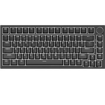 Клавіатура Ajazz AK820 Red Switch Black USB-C (AK820-R-B) AK820-R-B фото