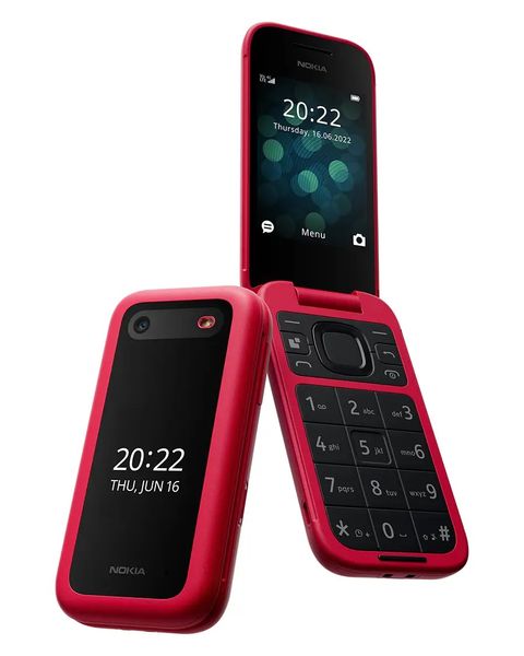 Мобільний телефон Nokia 2660 Flip Dual Sim Red Nokia 2660 Flip DS Red фото