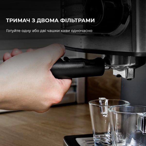 Кавоварка ріжкова Cecotec Cumbia Power Espresso 20 CCTC-01503 (8435484015035) CCTC-01503 фото