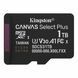 Карта пам`яті MicroSDXC 1TB UHS-I Class 10 Kingston Canvas Select Plus R150MB/s (SDCS3/1TBSP) SDCS3/1TBSP фото 1