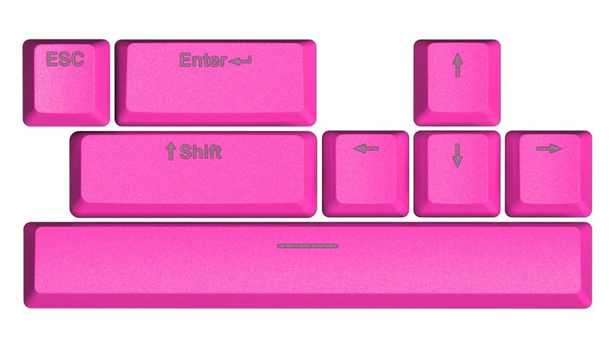 Набір кейкапів Hator PBT Keycaps Autograph Edition Knockout Pink (HTS-711) HTS-711 фото