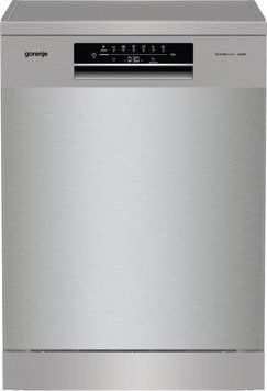 Посудомийна машина Gorenje, 16компл., A+++, 60см, дисплей, 3 кошика, AquaStop, сірий GS643E90X фото