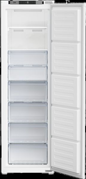 Морозильна камера Beko вбудована, 177x54x55, 212л, 1дв., E, NF, інв., білий BFNA247E40SN фото