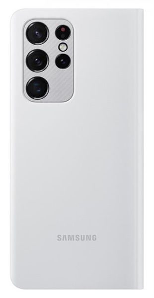 Чохол-книжка Samsung Smart LED View Cover для Samsung Galaxy S21 Ultra SM-G998 Light Gray (EF-NG998PJEGRU) EF-NG998PJEGRU фото
