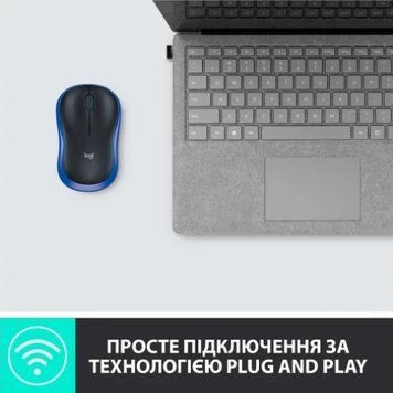 Миша бездротова Logitech M185 Blue (910-002236) 910-002236 фото