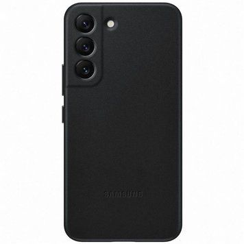 Чохол-накладка Samsung Leather Cover для Samsung Galaxy S22 SM-S901 Black (EF-VS901LBEGRU) EF-VS901LBEGRU фото