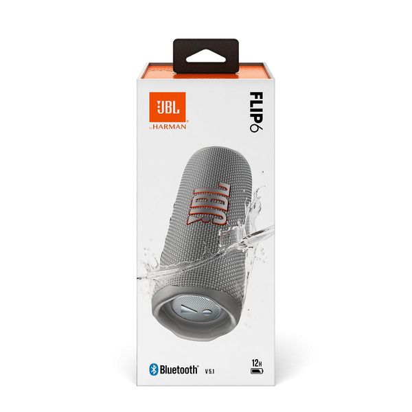 Акустична система JBL Flip 6 Grey (JBLFLIP6GREY) JBLFLIP6GREY фото