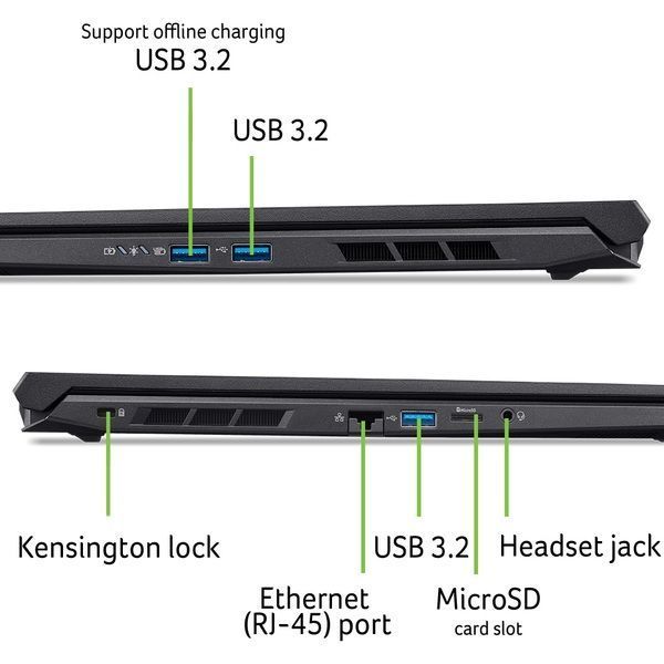 Ноутбук Acer Nitro V 16 AI ANV16-42-R705 (NH.U1JEU.007) Shale Black NH.U1JEU.007 фото