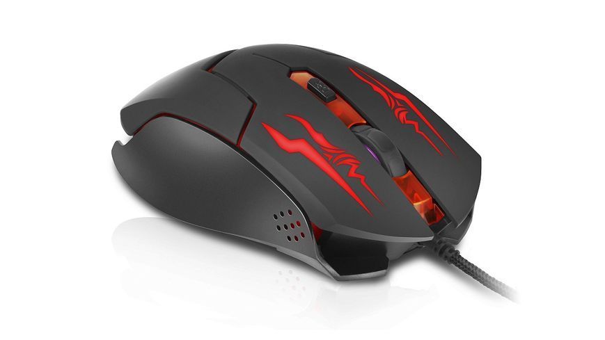 Миша REAL-EL RM-520 Gaming Black (EL123200020) EL123200020 фото