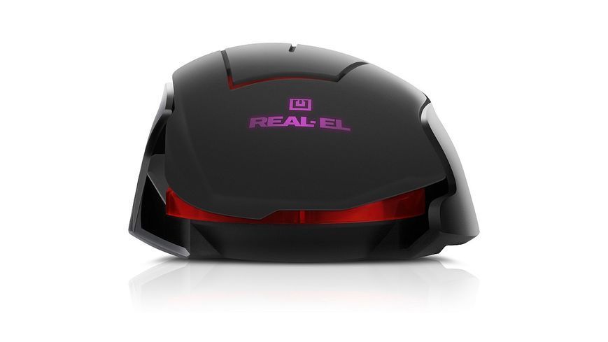 Миша REAL-EL RM-520 Gaming Black (EL123200020) EL123200020 фото