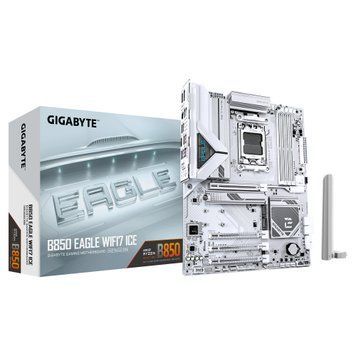 Материнська плата Gigabyte B850 Eagle WiFi7 Ice Socket AM5 B850 EAGLE WF7 ICE фото