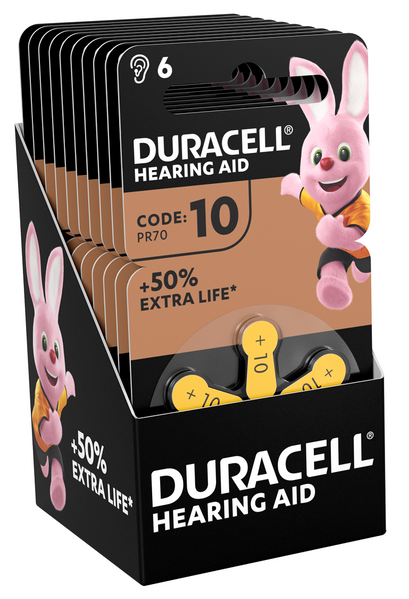 Батарейка Duracell HA 10 6 шт. 5017063//5007510/5011445 5017063//5007510/5011445 фото