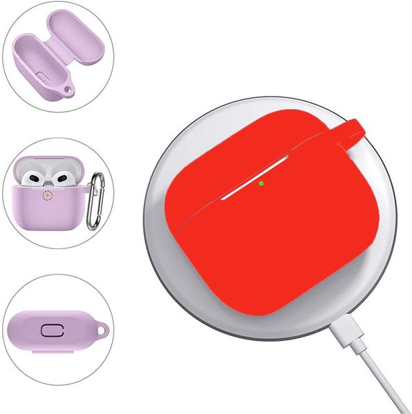 Чохол для навушників BeCover для Apple AirPods (3nd Gen) Red (707186) 707186 фото