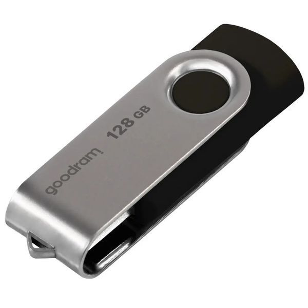 Флеш-накопичувач USB3.2 128GB Goodram UTS3 (Twister) Black (UTS3-1280K0R11) UTS3-1280K0R11 фото