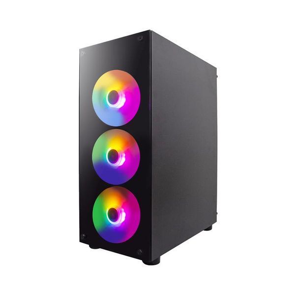 Корпус 1stPlayer V3-B-BK-4F1 Black без БЖ V3-B-BK-4F1 фото