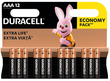 Батарейка Duracell LR03 MN2400 1x12 шт. 5014479/5005965/5014448/5016917 5014479/5005965/5014448/5016917 фото