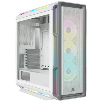 Корпус Corsair iCUE 5000T RGB Tempered Glass White (CC-9011231-WW) без БЖ CC-9011231-WW фото