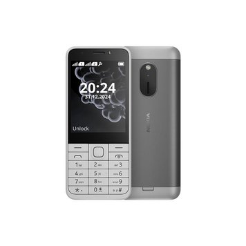 Мобiльний телефон Nokia 230 2024 Dual Sim White Nokia 230 2024 White фото