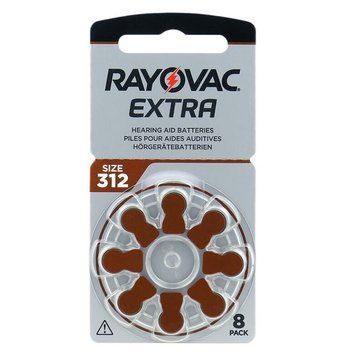 Батарейка Rayovac Extra 312 (312AUX-8XEMF) BL 8 шт (для слухових апаратів) 4618 фото