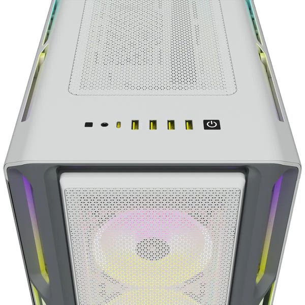 Корпус Corsair iCUE 5000T RGB Tempered Glass White (CC-9011231-WW) без БЖ CC-9011231-WW фото