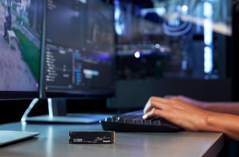 Накопичувач SSD 512GB Kingston KC3000 M.2 2280 PCIe 4.0 x4 NVMe 3D TLC (SKC3000S/512G) SKC3000S/512G фото