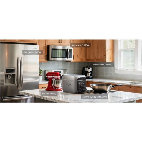 Зарядна станція EcoFlow Delta 3 Max 2048Wh, 2400W (EFD3M-G-EU-CBOX) EFD3M-G-EU-CBOX фото