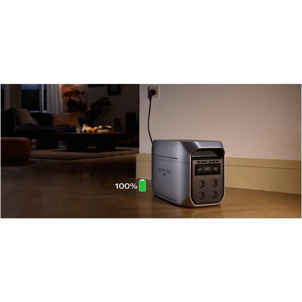 Зарядна станція EcoFlow Delta 3 Max 2048Wh, 2400W (EFD3M-G-EU-CBOX) EFD3M-G-EU-CBOX фото