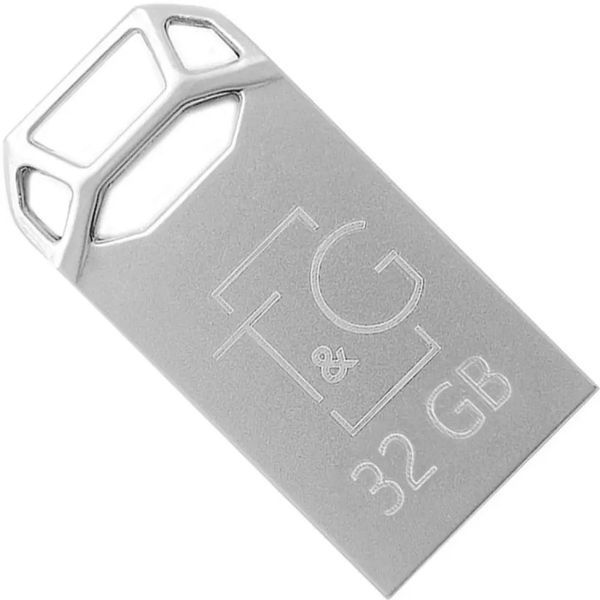 Флеш-накопичувач USB 32GB T&G 110 Metal Series Silver (TG110-32G) TG110-32G фото