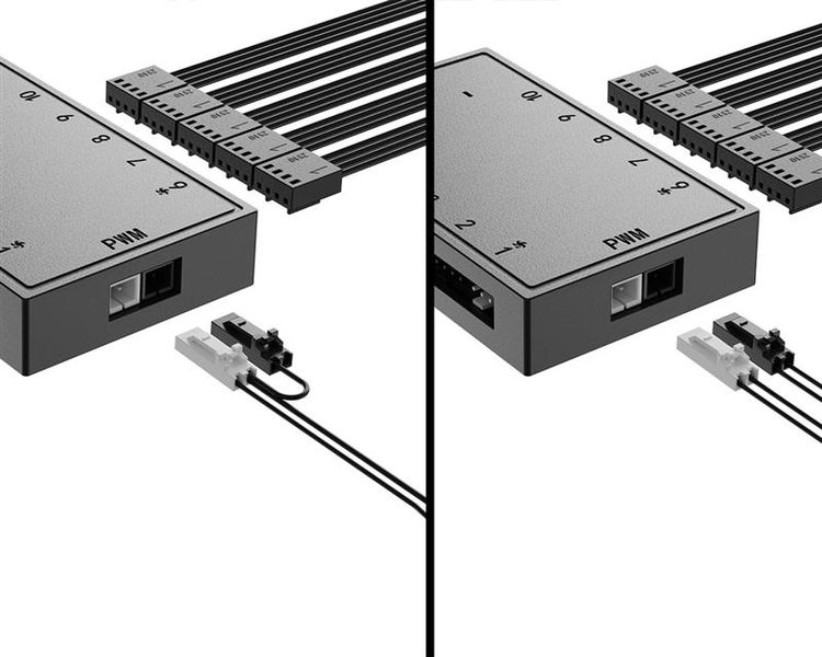 Хаб для вентиляторів ID-Cooling FH-10 PWM FH-10 PWM фото