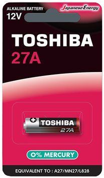 Батарейка Toshiba 27A BP-1C 00152716 00152716 фото