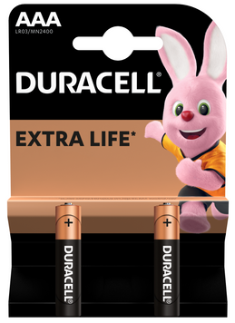 Батарейка Duracell LR03 MN2400 1x2 шт. 5014457/5010171/5014440 5014457/5010171/5014440 фото