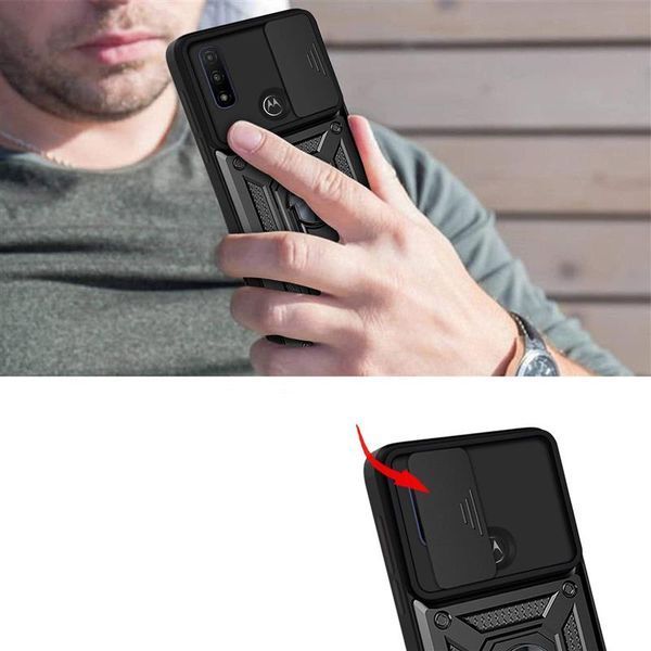 Чохол-накладка BeCover Military для Motorola Moto E20 Black (707400) 707400 фото