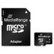 Карта пам`ятi MicroSDHC 64GB Class 10 MediaRange R60/W15MB/s + SD-adapter (MR955) MR955 фото 1