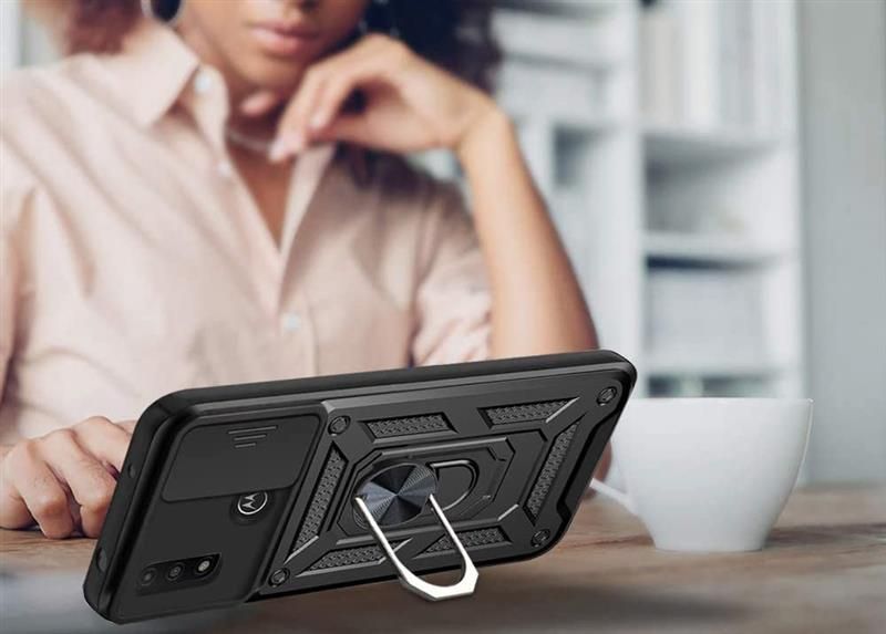 Чохол-накладка BeCover Military для Motorola Moto E20 Black (707400) 707400 фото