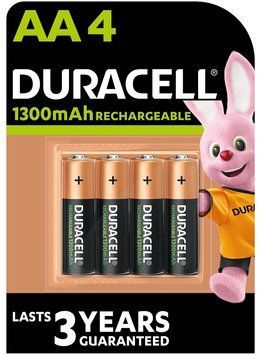 Акумулятори Duracell Rechargeable AA 1300 mAh, 4 шт. 5018826/5007324 5018826/5007324 фото