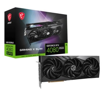 Відеокарта GF RTX 4080 Super 16GB GDDR6X Gaming X Slim MSI (GeForce RTX 4080 SUPER 16G GAMING X SLIM) GeForce RTX 4080 SUPER 16G GAMING X SLIM фото