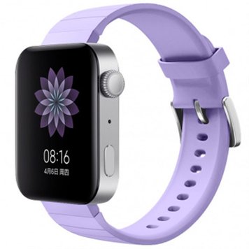 Ремінець BeCover для Xiaomi Mi Watch/Garmin Vivoactive 3S/4S/Venu 2С/Canyon CNS-SW71SS/Mobvoi TicWatch C2/Withings Activite Steel/Huawei Honor S1 Light Purple (704515) 704515 фото