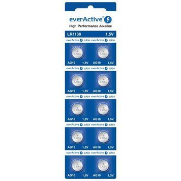 Батарейка everActive LR1130/LR54/(A)G10 BL 10шт everActive LR1130 фото