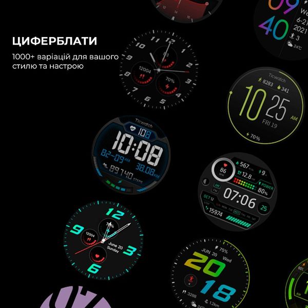 Смарт-годинник Mobvoi TicWatch Pro 5 GPS (WH12088) Black (P3170000400A) P3170000400A фото