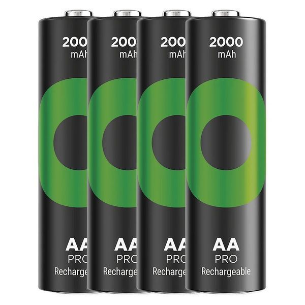 Акумулятори GP Recyko Pro AA/HR06 NI-MH 2000 mAh BL 4 шт GP210AAHCBR21-2TLB4 фото