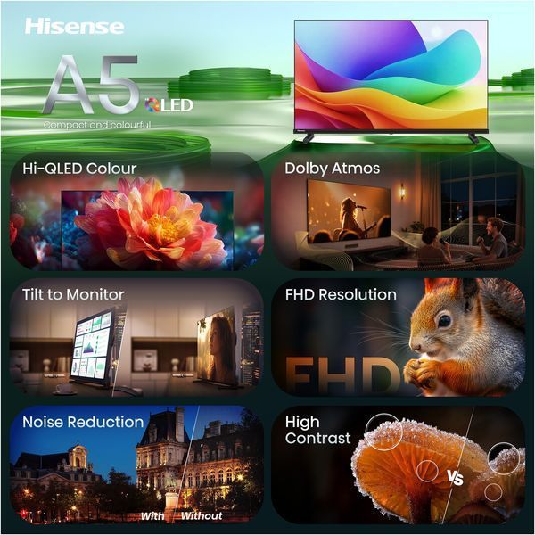 LED-телевізор Hisense 40A5S 20018217 20018217 фото